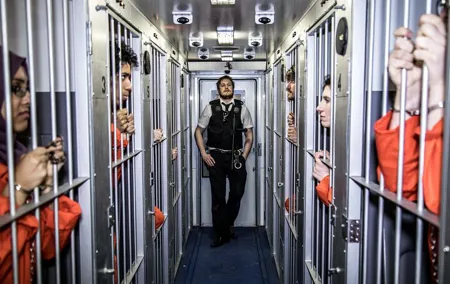 Private Prison Van Escape Game - London Immersive Experience