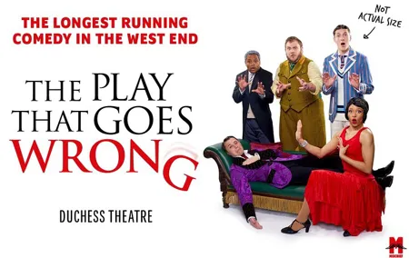 The Play That Goes Wrong in London Theatre
