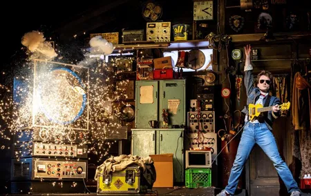 See Back to the Future the Musical with Two Course Meal & Drink