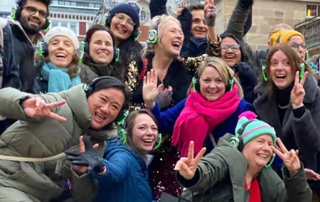 London Christmas Special Silent Disco Walking Tours