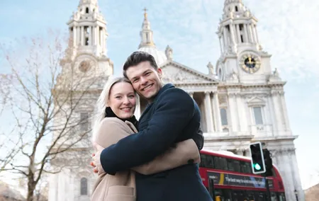 London: Photoshoot at St.Pauls Cathedral & Millennium Bridge