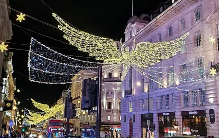London Christmas Lights Self Guided Walking Tour