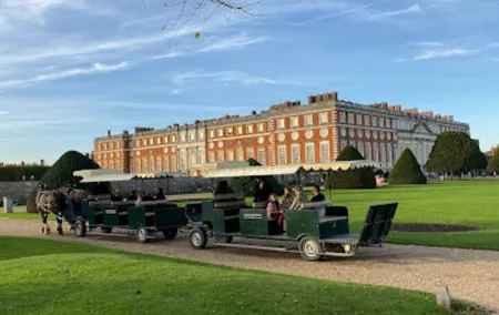 Hampton Court Palace, Kew Gardens and Richmond Park From London