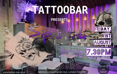Sip and Ink Creative Night in London