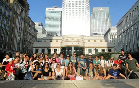 English and Finance 8 Day Tour in London