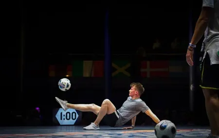 Freestyle Football Workshop in England