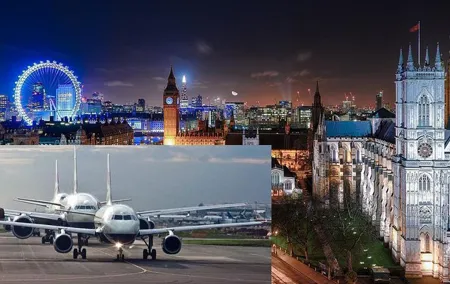 Private Transfer: Heathrow to Gatwick Airport Via London Attractions