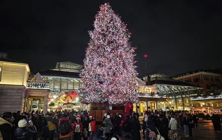 London Christmas Lights Walking Tour