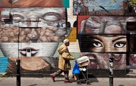 Taste of Diversity Exploring London's food and street Art