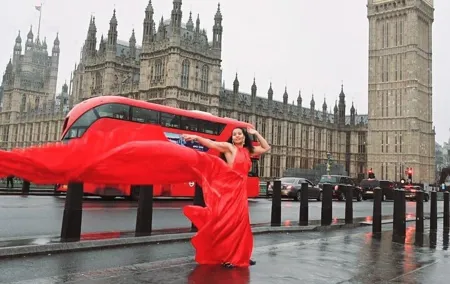 Private Photography of Flying Dress Africa