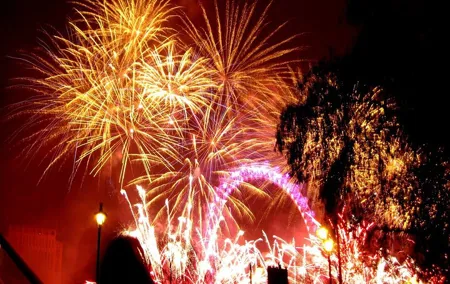 New Years Eve Cruise on Boat with Fireworks Display