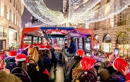 London Christmas Lights Sightseeing Tour
