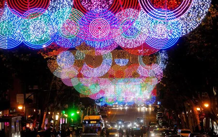 Day Tour to the Vigo Christmas Lights from Santiago de Compostela
