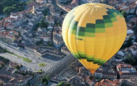 Hot Air Balloon over Segovia with Optional Transfers from Madrid