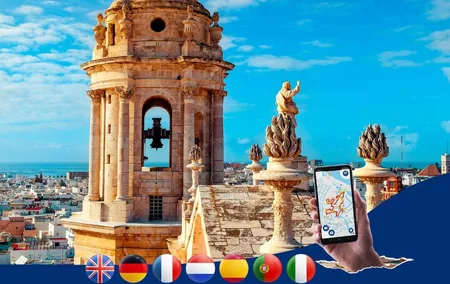 Cadiz: City Walk with Audio Guide in 7 Languages on your Phone