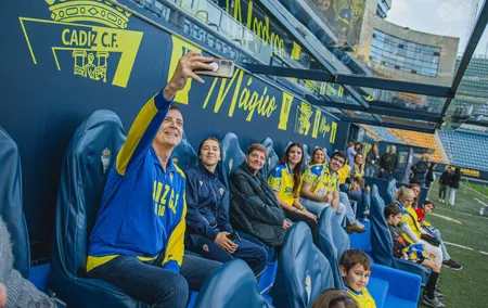Interactive tour Nuevo Mirandilla, stadium of Cadiz CF