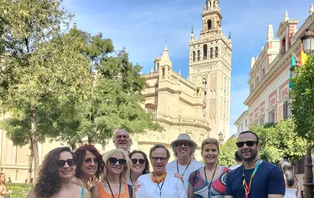 Seville from Cadiz, Guided Tour of Cathedral and Plaza de España