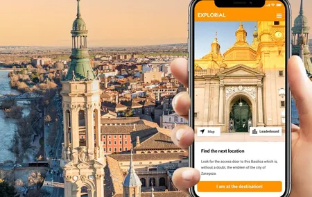 Zaragoza Scavenger Hunt and Sights Self-Guided Tour