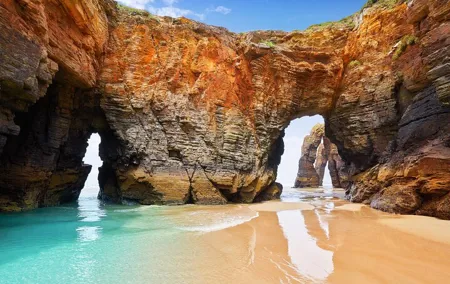 Excursion to Playa de las Catedrals, Ribadeo and Tapia de Casariego