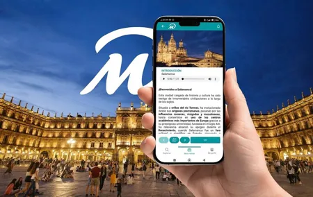 Visit Salamanca at your own pace, without groups or schedules. With your mobile
