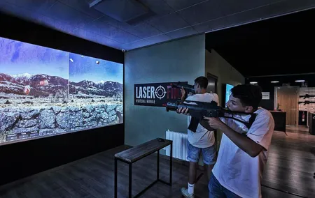 Girona Shooting Session with Gun or Assault Rifle without Gunpowder
