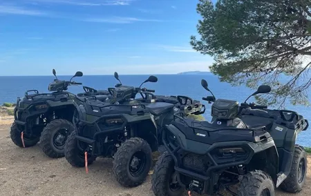 Quad tour on the beautiful bay of Rosas