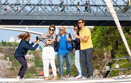 Porto Douro River Sightseeing Sailing Cruise at Sunset or Daytime