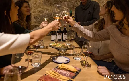 Poças Guided Visit and Wine Tasting of 2 DOC Douro & 2 Port Wines