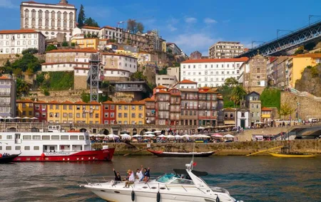 Porto Sunset or Daytime Yacht Cruise with Welcome Drinks