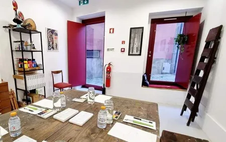 Create Watercolour With Hugo do Lago in Porto
