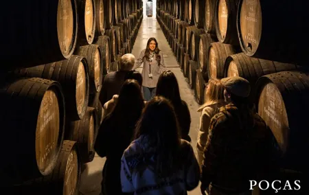 Poças Guided Visit and Port Wine Tasting with Pastel de Nata
