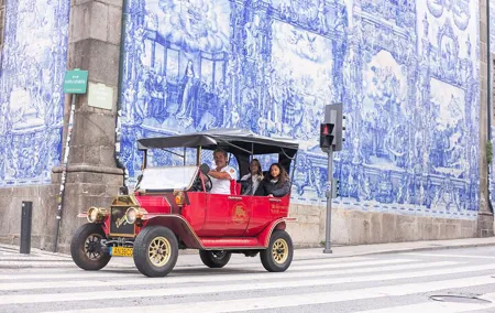 Explore Porto Aboard A Classic Tuk-Tuk tour 1h
