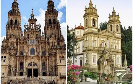 SANTIAGO DE COMPOSTELA + BRAGA: Private Tour from Porto