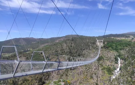 Paiva Walkways+516 Arouca Suspension Bridge+Aveiro - from Porto