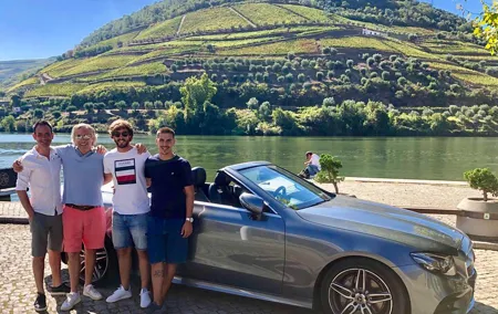 Private Douro Valley with Mercedes convertible, Lunch / Tastings 2 Wine Estates