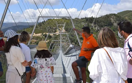 Guided Tour Passadiços do Paiva and Suspension Bridge 516 Arouca