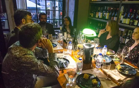 Natural and Organic Wine Tasting and Food Pairing Activity