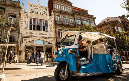 Porto Tuk Tuk 120 minutes Private Ride (NEW)