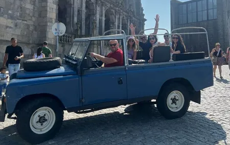 Porto in Classic Land Rover