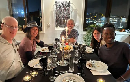 Dinner with Five Dishes and Wine Pairing