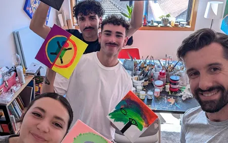 Give Yourself Permission to Art Workshop