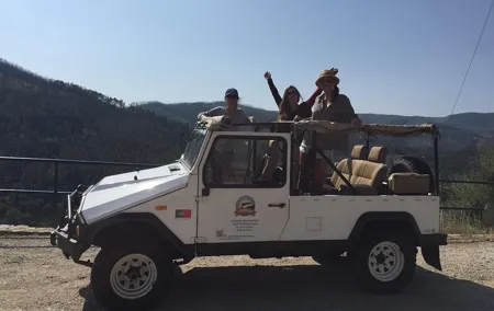 Douro Valley by UMM Classic Portuguese jeep our Land Rover