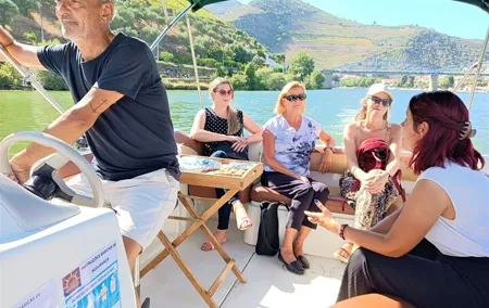 From Porto: Douro Valley, 2 Wineries, Lunch & Private Boat Trip