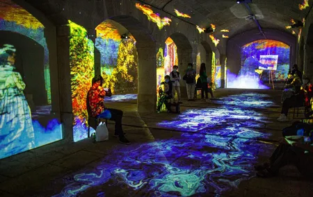 The impressive Monet and the brilliant Klimt immersive experience