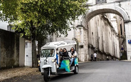 Lisbon Highlights: Private Tuk Tuk Tour Adventure Sightseeing