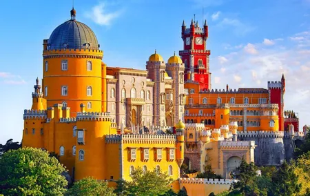Sintra, Pena Palace and Cascais Full Day Tour from Lisbon