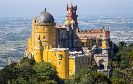 Private Tour Sintra, Pena Palace, Mouros Castle, Roca Full Day