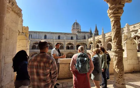 Lisbon: Belem Walking Tour with Jeronimos Monastery Tks Included