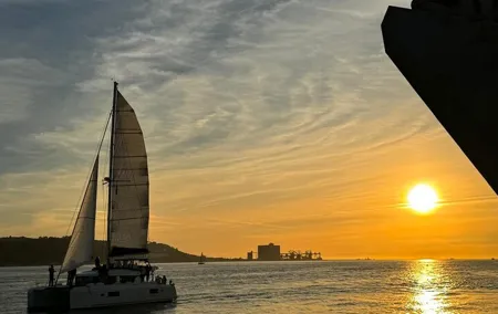 LUXURY Catamaran Sunset and Wine cruise