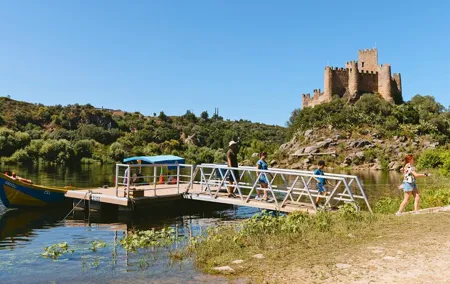 Tomar, Convent of Christ & Almourol Castle from Lisbon